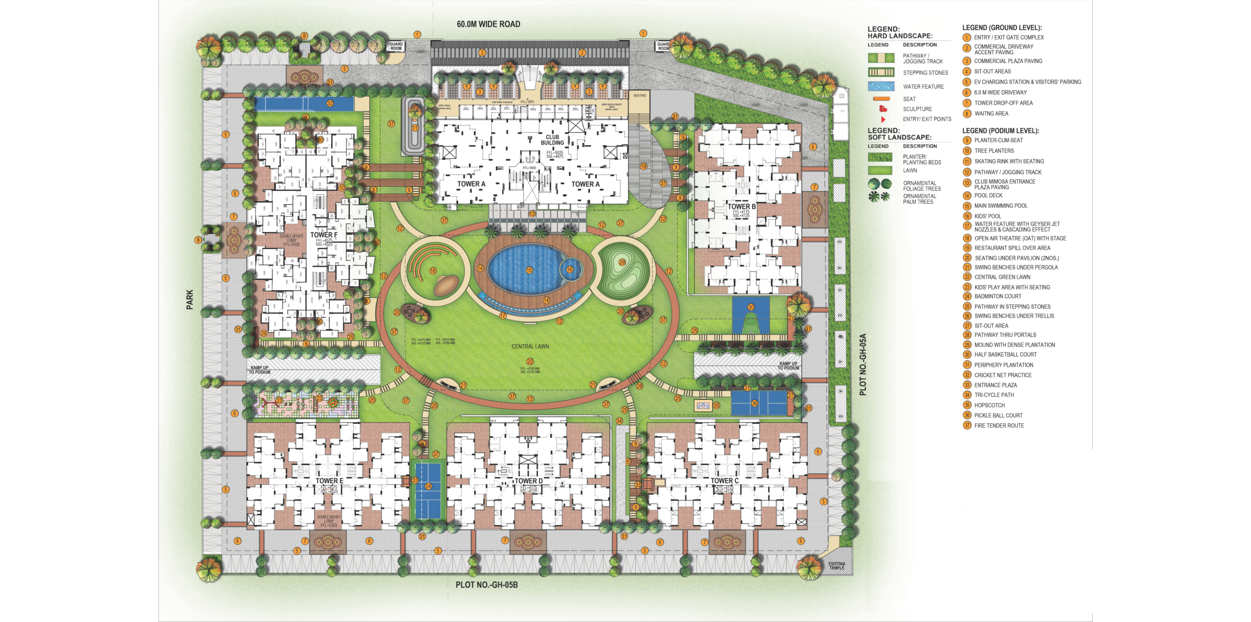 Vridhi Landscape plan