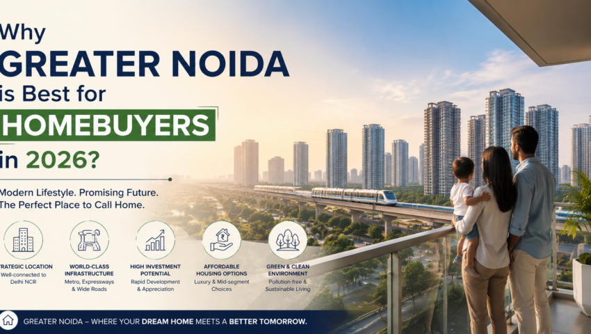 Why Greater Noida is Best for Homebuyers in 2026?