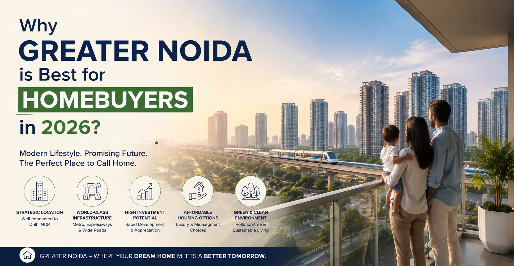 Why Greater Noida is Best for Homebuyers in 2026?